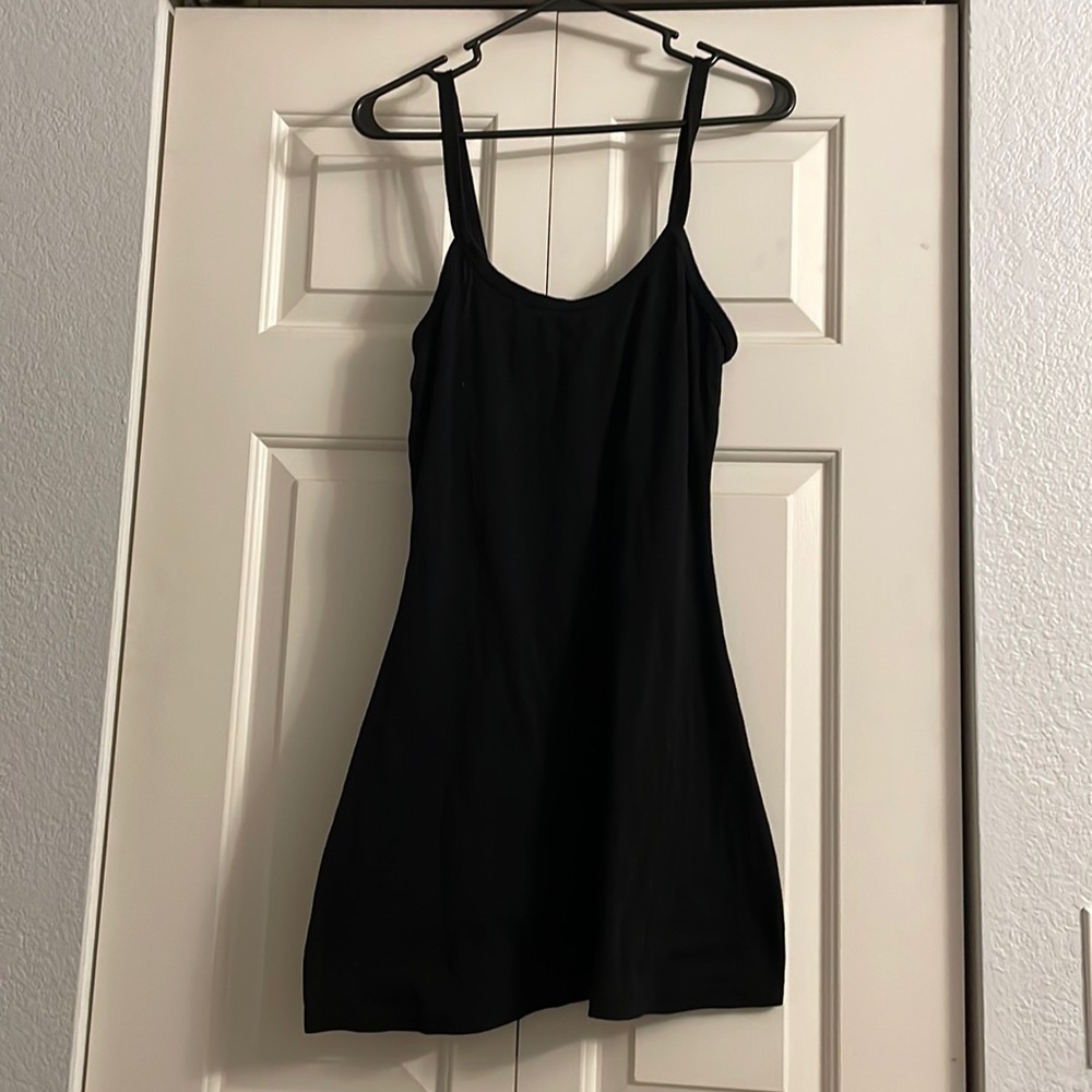 Calvin Klein Black Cotton Dress. Women’s Size M